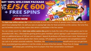 best new casinos online