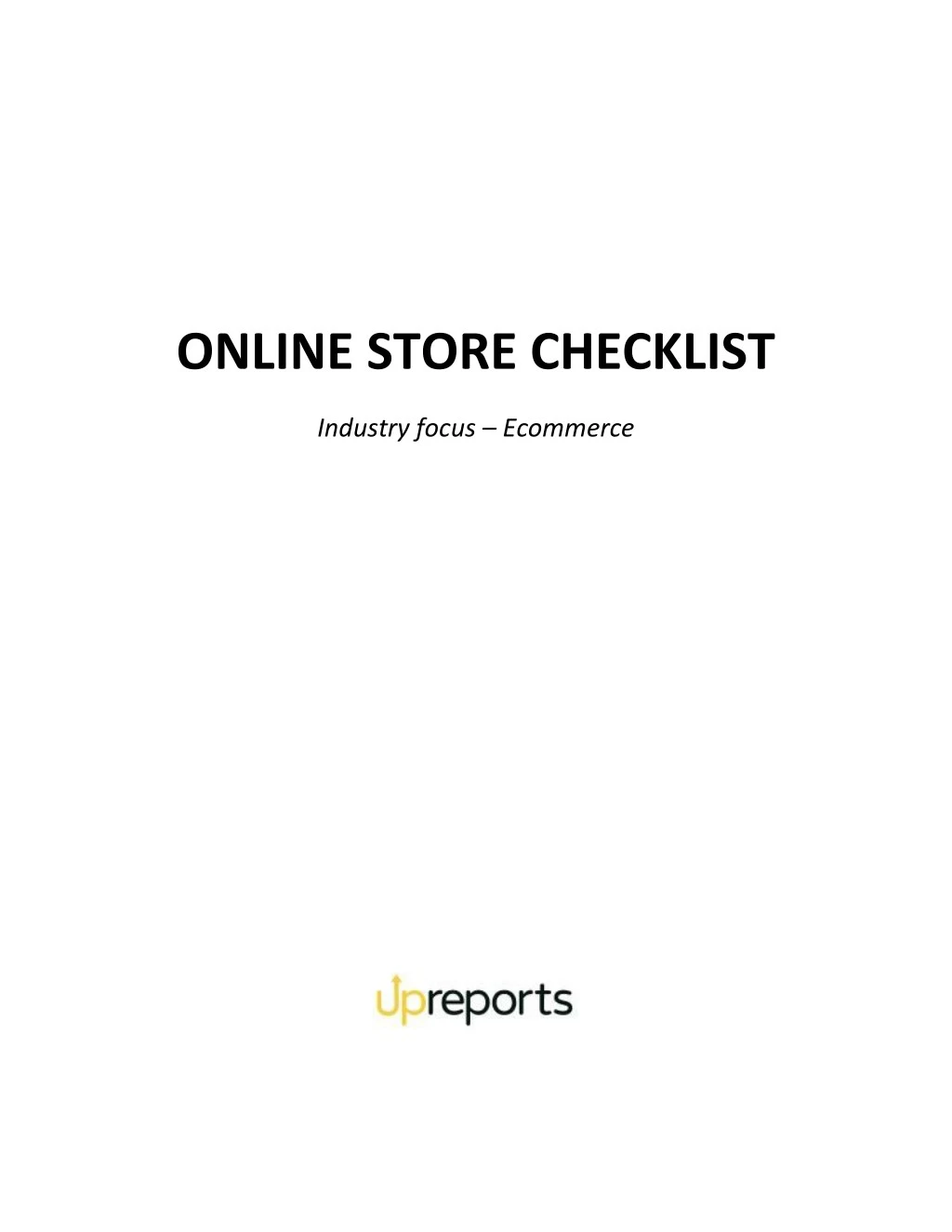 PPT - Online Store Checklist To Launch Best Ecommerce Shop PowerPoint ...