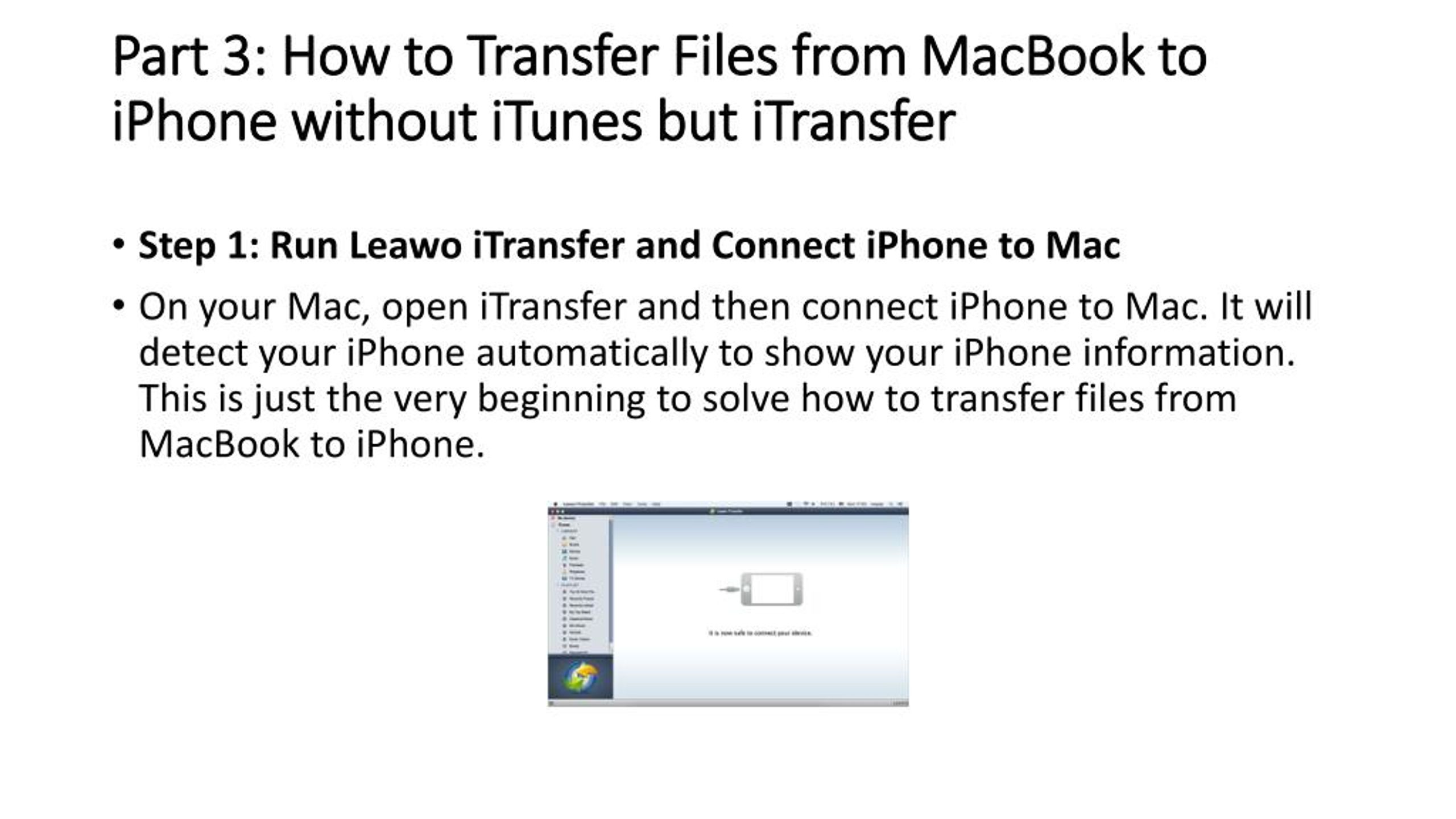 PPT How To Transfer Files From Mac To Iphone PowerPoint Presentation 