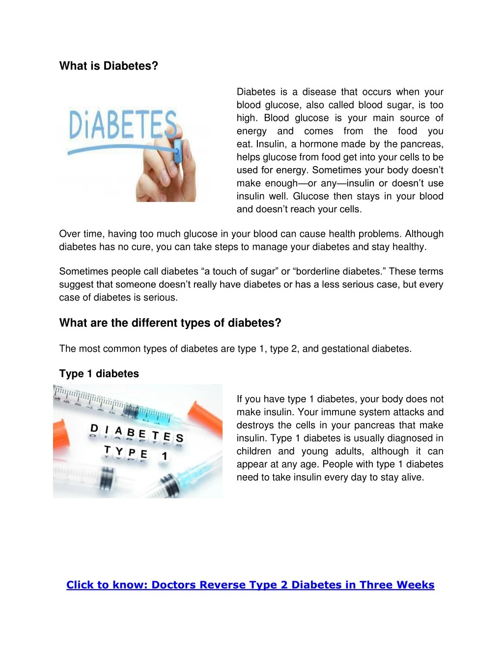 presentation om diabetes