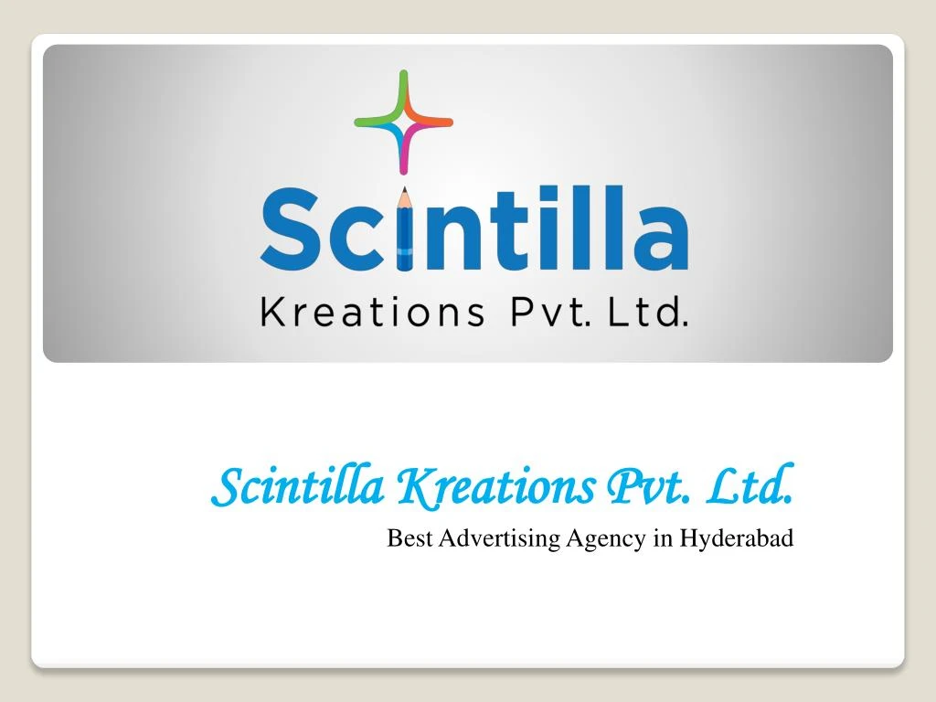 scintilla kreations pvt ltd best advertising agency in hyderabad n.