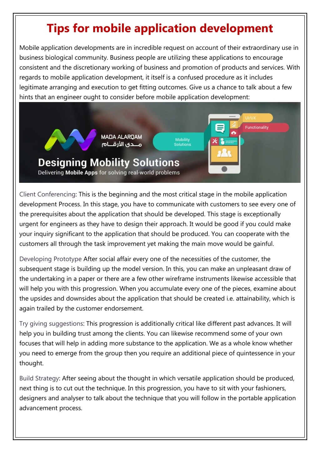 PPT - Mobile & web Application Development PowerPoint Presentation ...