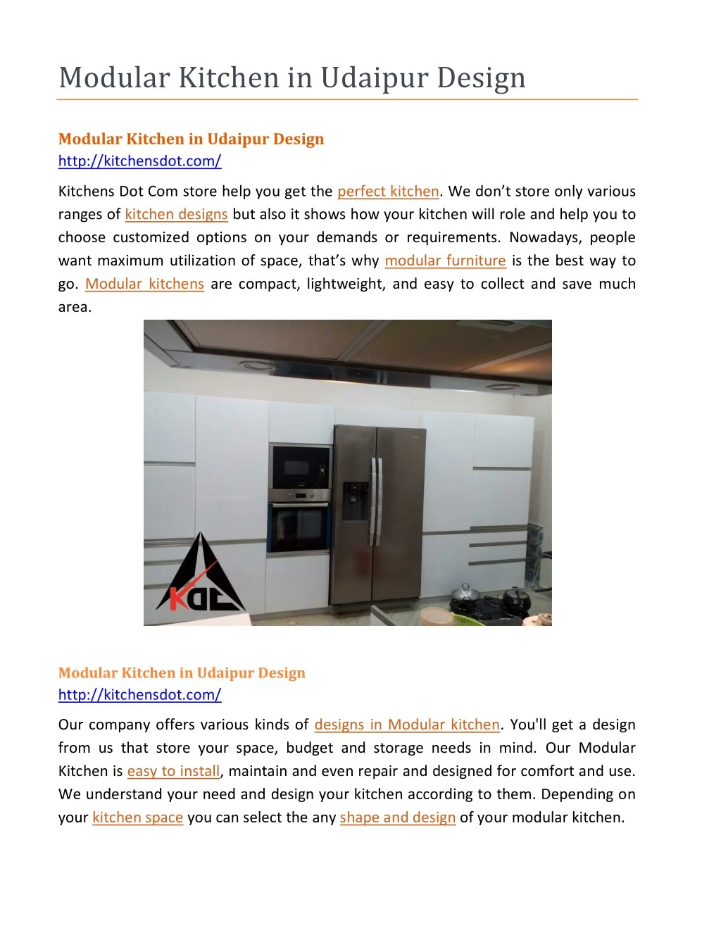 Ppt Modular Kitchen In Udaipur Design Powerpoint Presentation