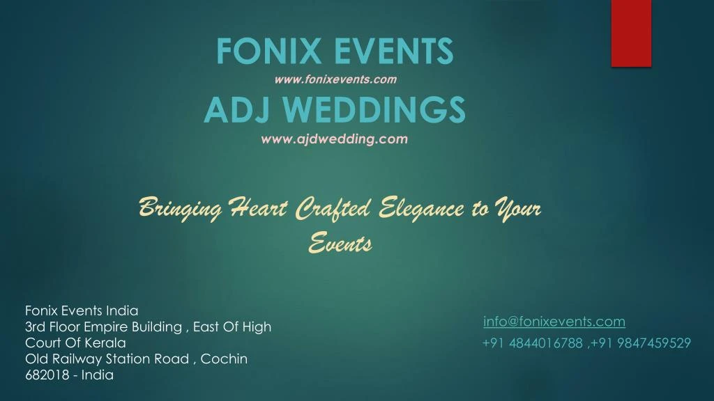 fonix events www fonixevents com adj weddings n.