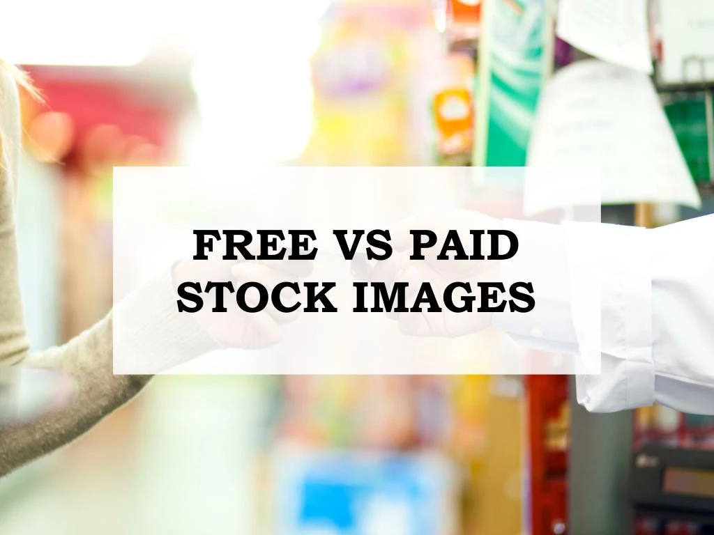 free vs paid stock images n.