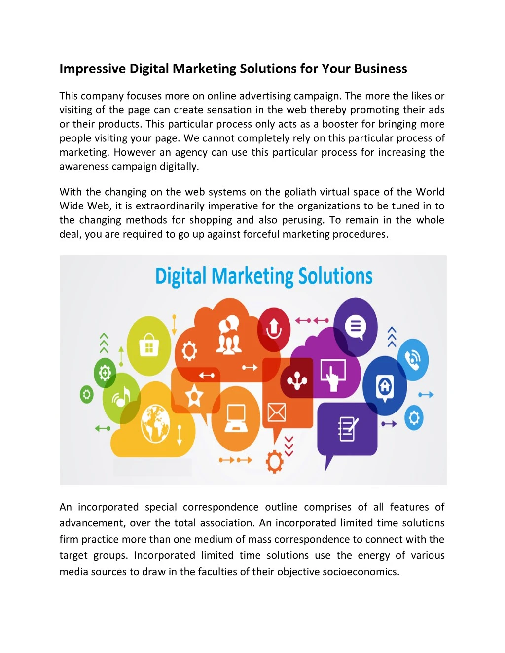 impressive digital marketing solutions for your n.