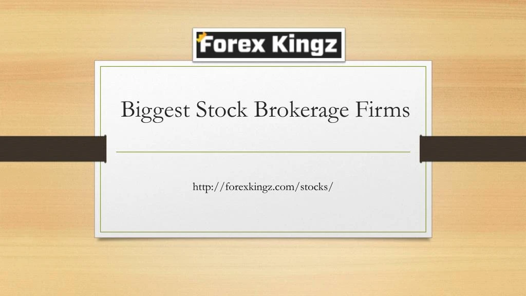 Ppt Biggest Stock Brokerage Firms Ethereum Broker Uk Bitcoin Trading Sites Powerpoint Presentation Id 7751843