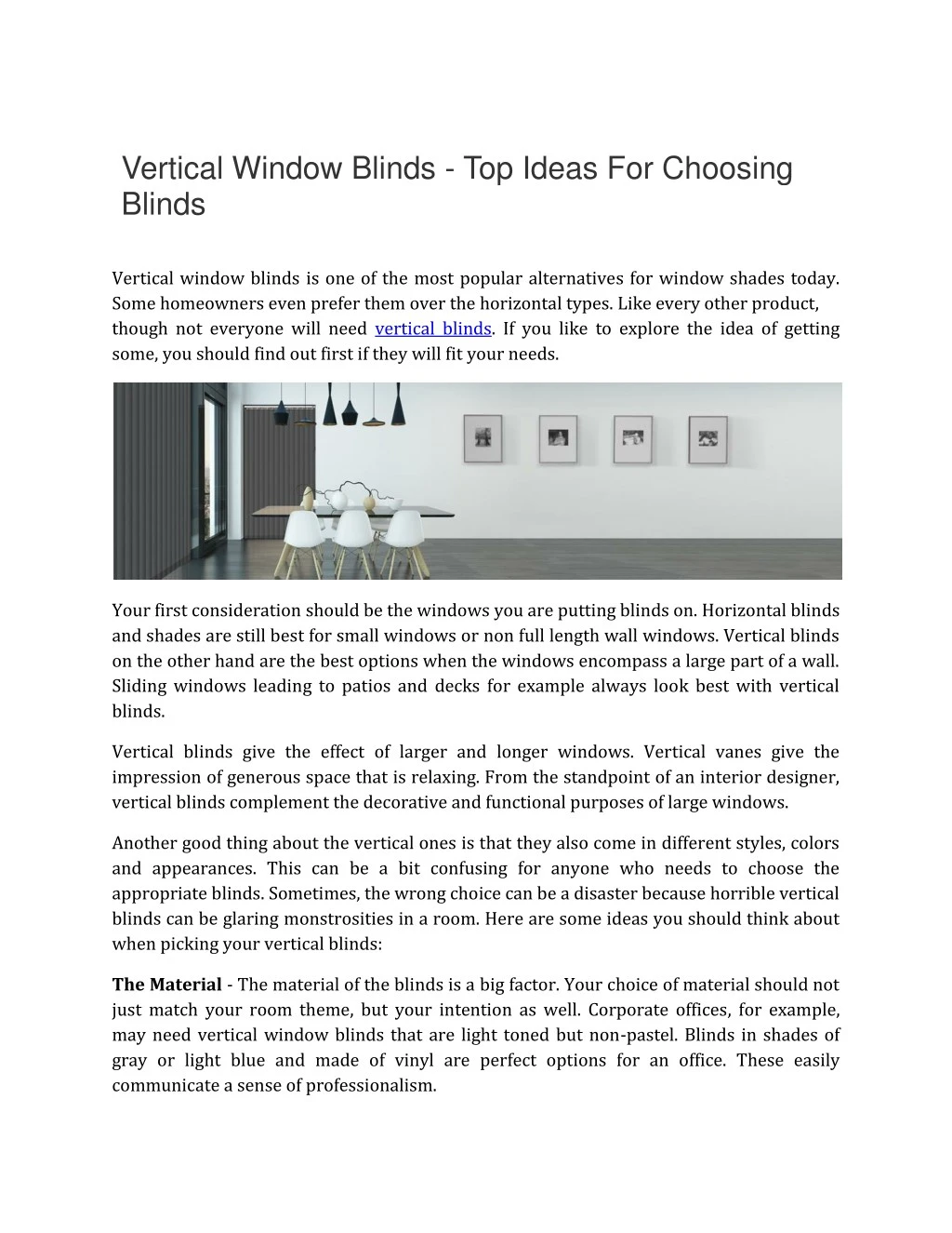 vertical window blinds top ideas for choosing n.