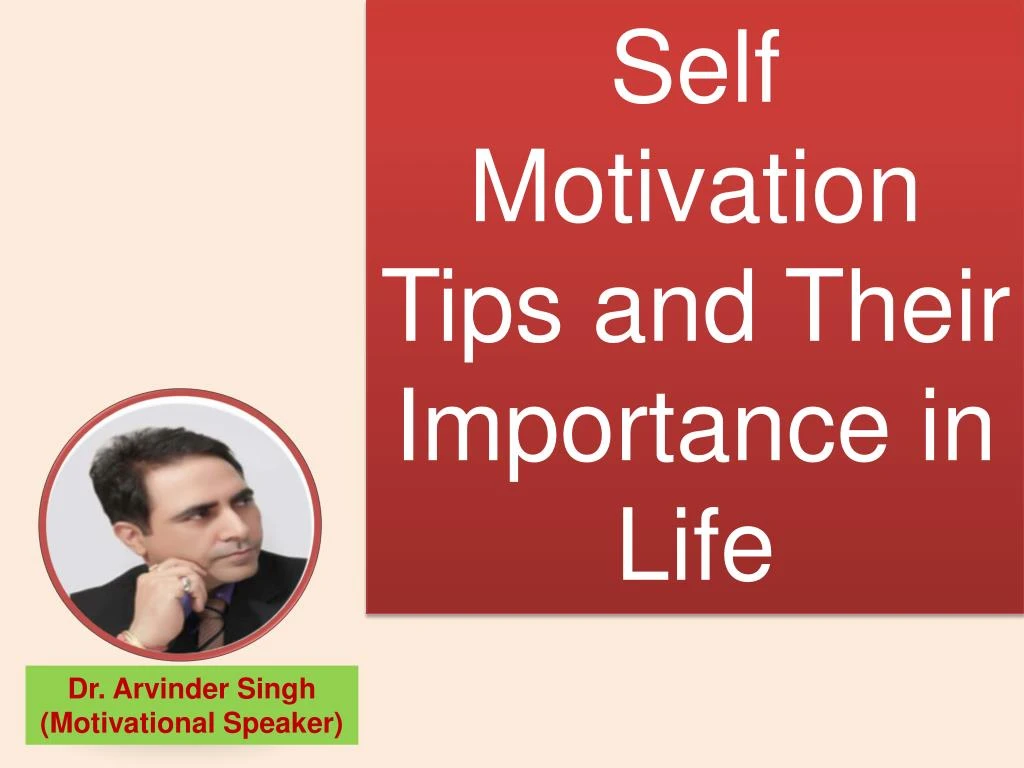 self motivation ppt. presentation download