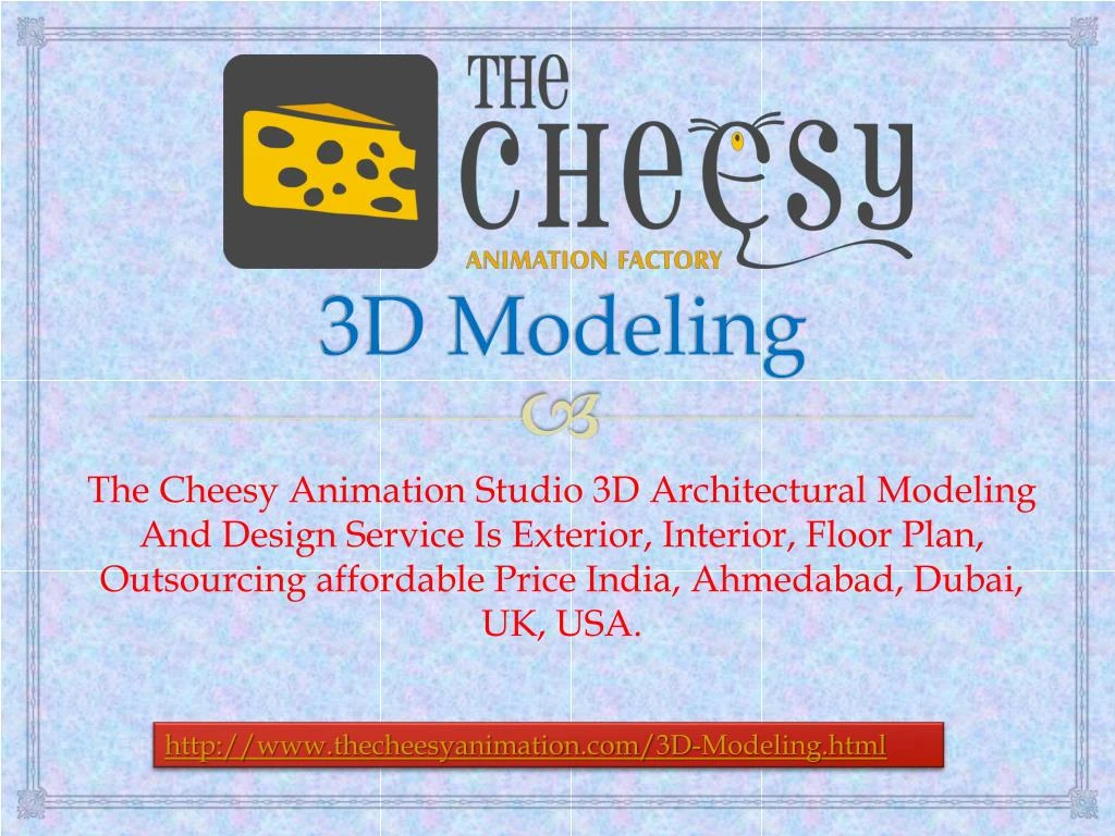 presentation on 3d modeling