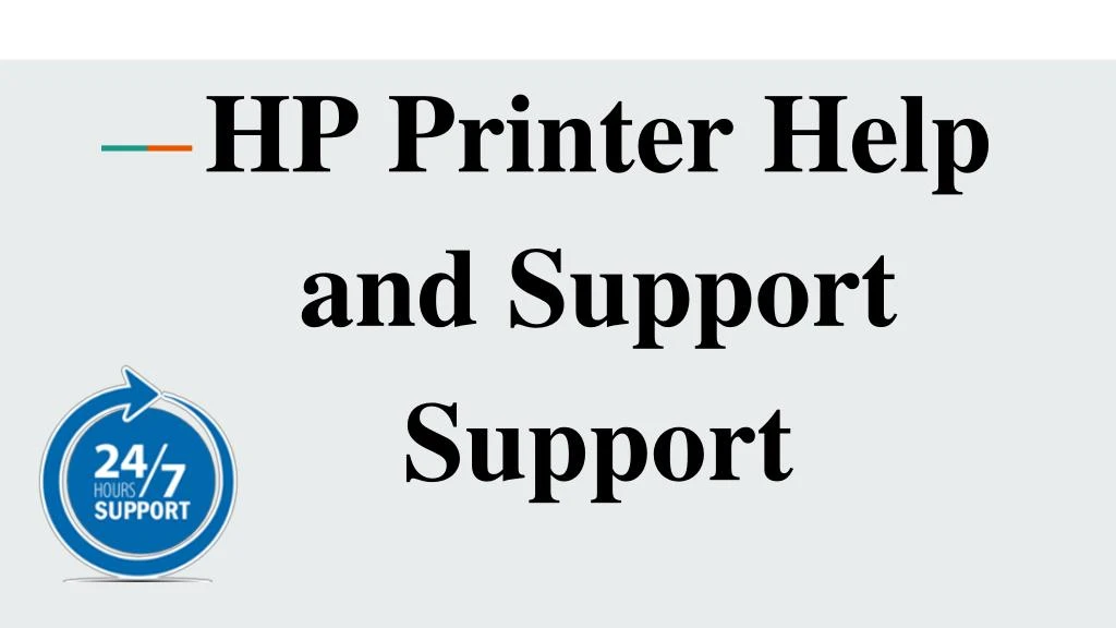 hp help and support download