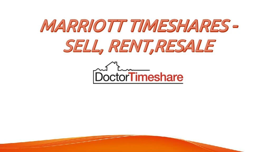 marriott timeshare presentation deals