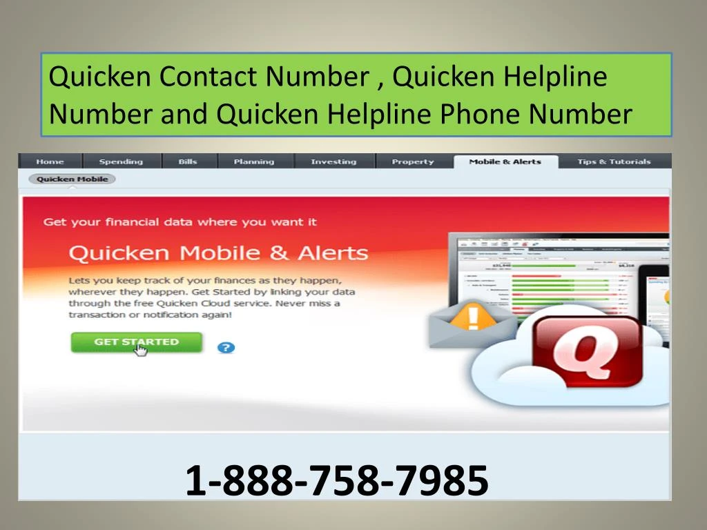 quicken phone number