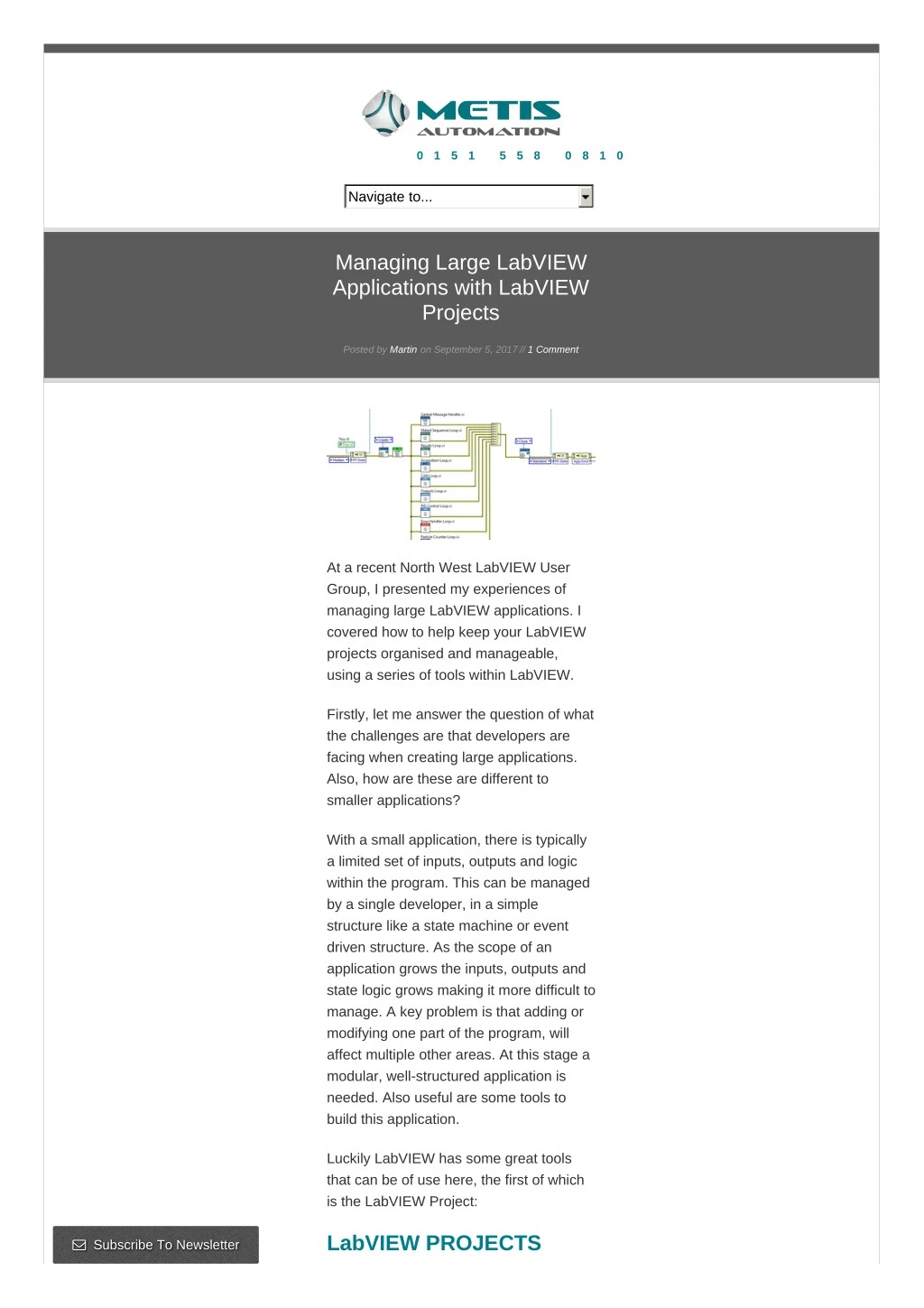 PPT - Managing Large LabVIEW Applications with LabVIEW Projects ...