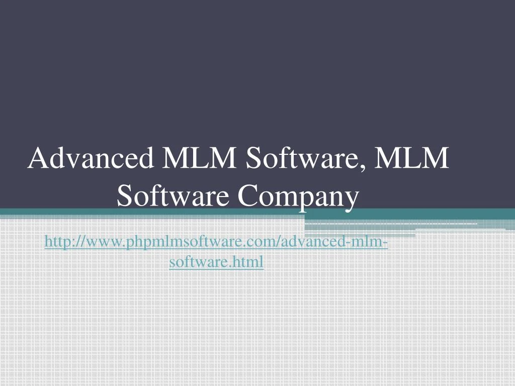 advanced mlm software mlm software company n.