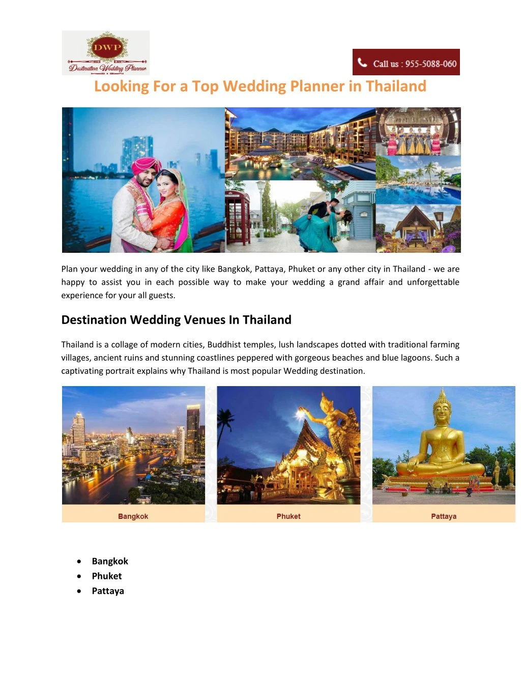 Ppt Looking For A Top Wedding Planner In Thailand Powerpoint