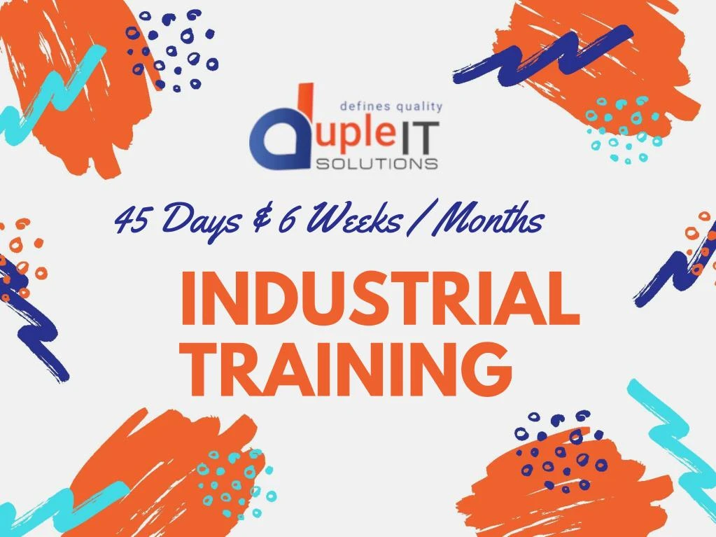 PPT - 45 Days / 6 Months &amp; Weeks Industrial Training for Web Services