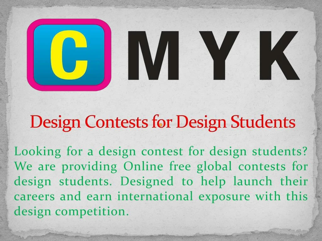 PPT Design Contests for Design Students PowerPoint Presentation, free