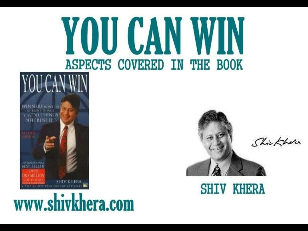 PPT - You Can Win By Shiv Khera PowerPoint Presentation, free download