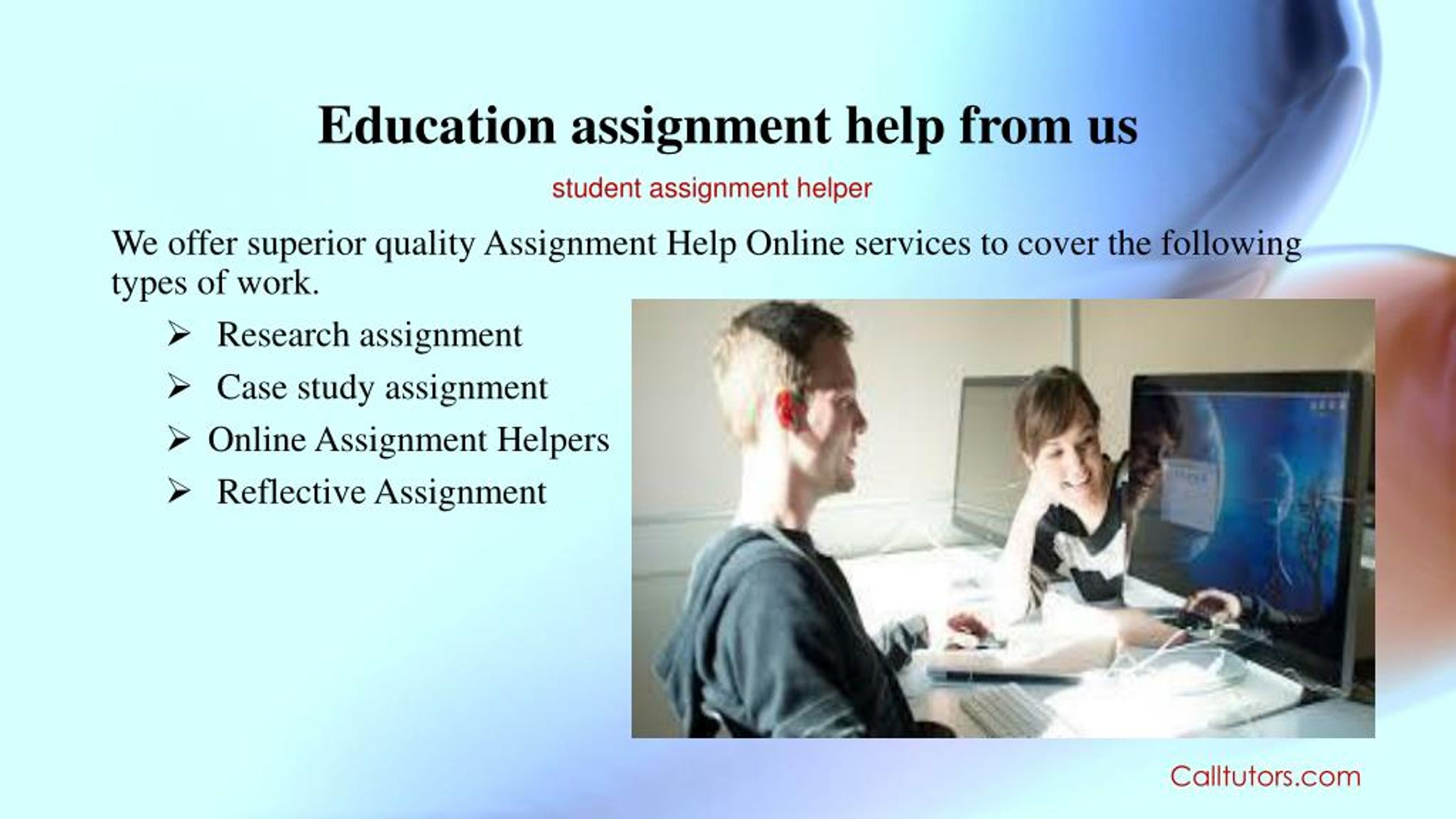 education assignment help