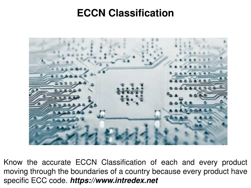 Export control classification number eccn что это