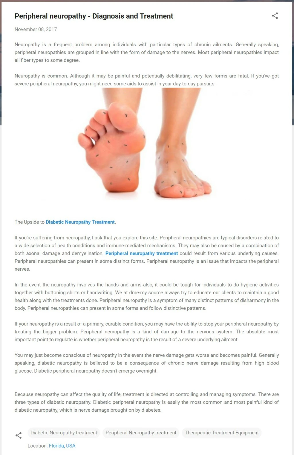 PPT - Peripheral Neuropathy - Diagnosis And Treatment PowerPoint ...