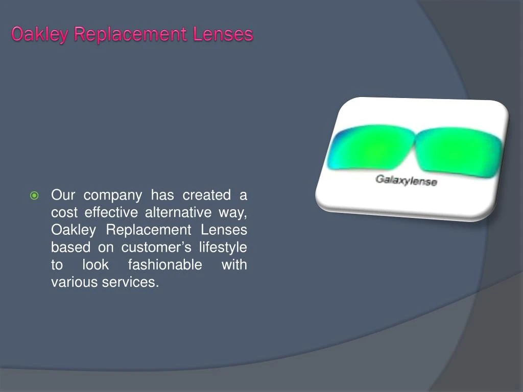 Ppt Oakley Sunglasses Lenses Powerpoint Presentation Free Download Id7759686 