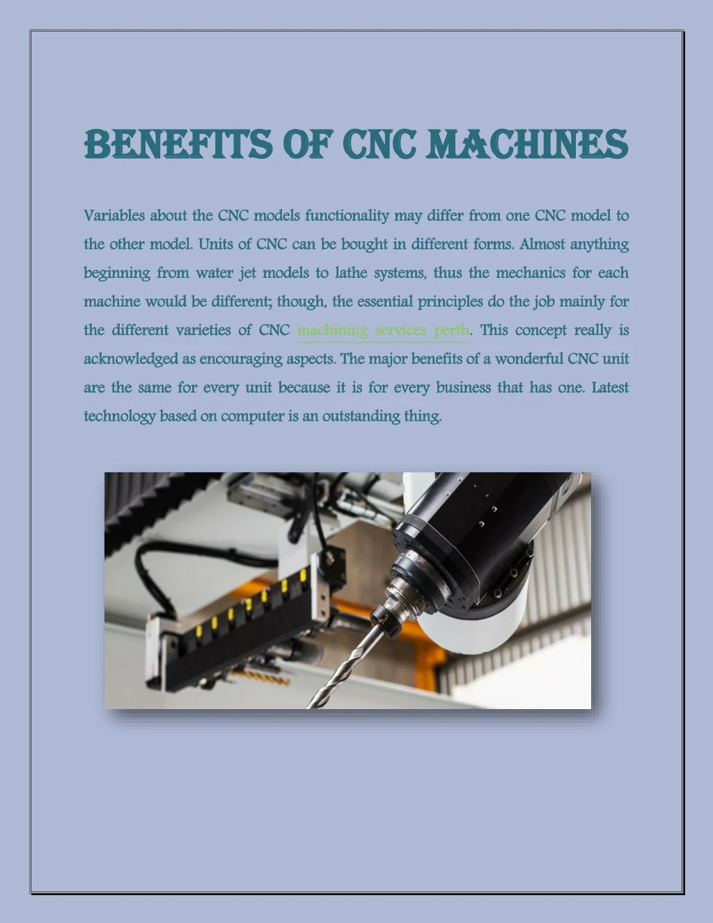 PPT - Benefits Of CNC Machines PowerPoint Presentation, Free Download ...