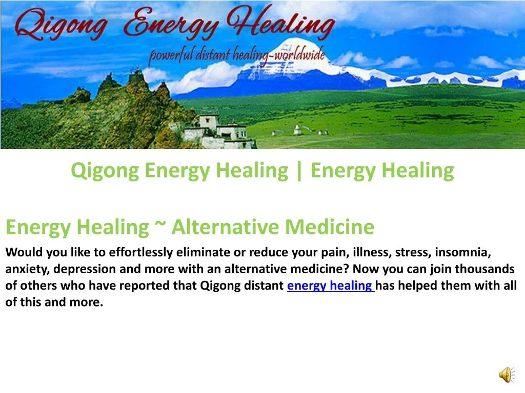 qigong energy healing energy healing n.