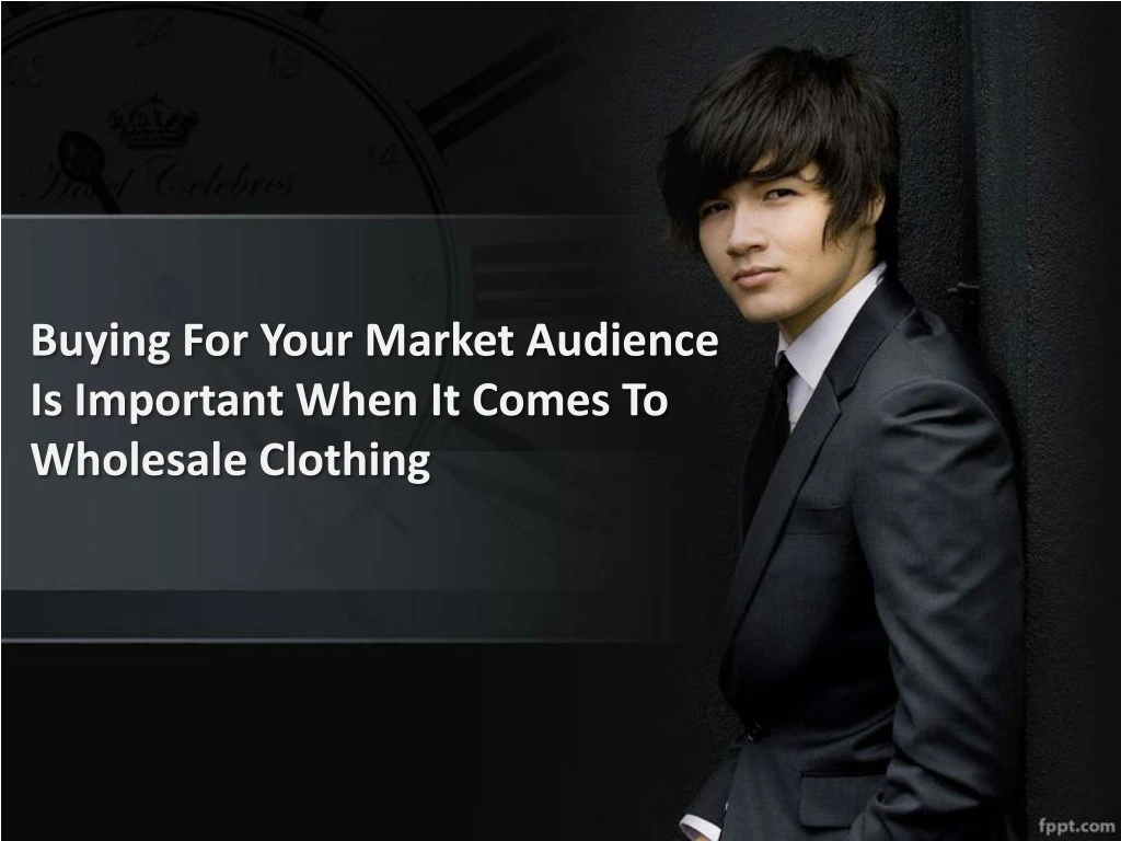 buying for your market audience is important when n.