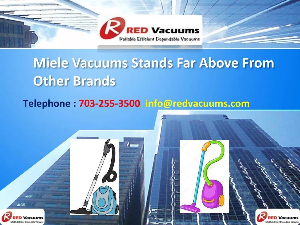 miele vacuums stands far above from other brands n.