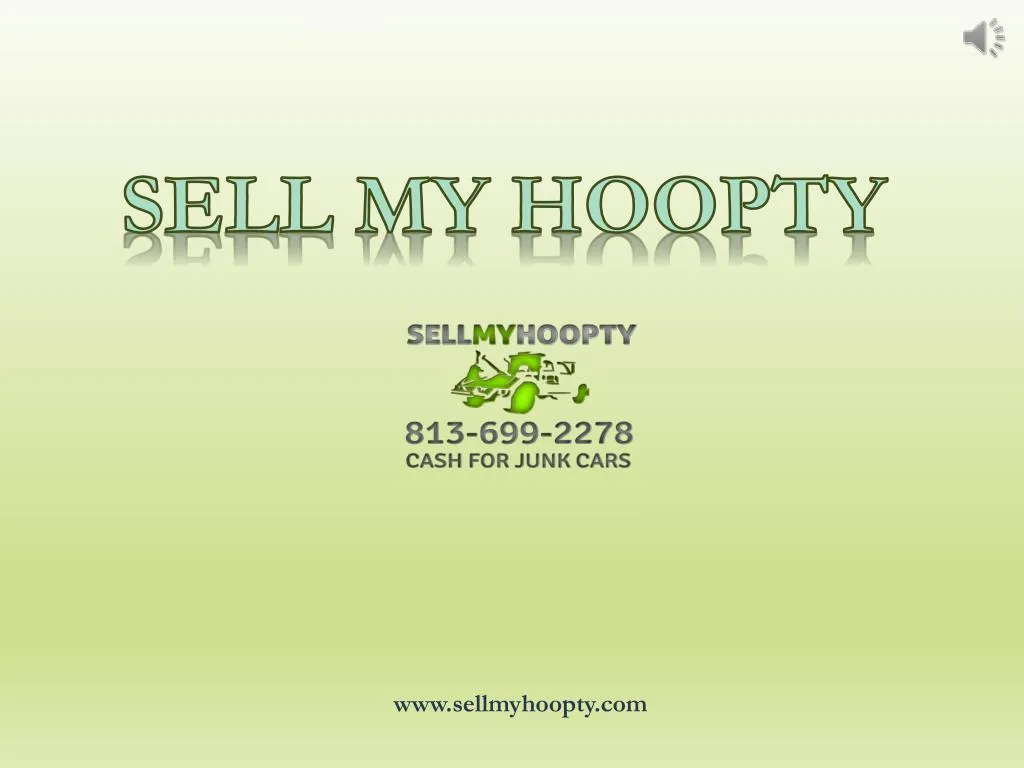 sell my hoopty n.