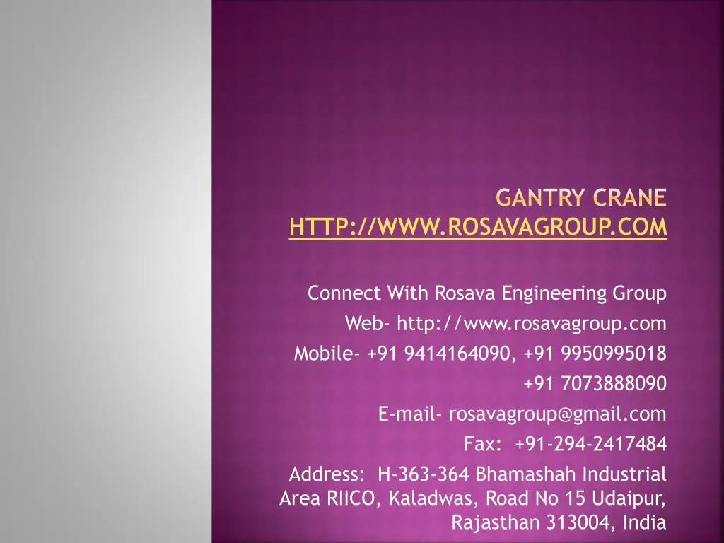 gantry crane http www rosavagroup com n.