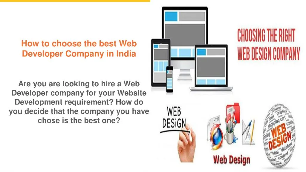 how to choose the best web developer company n.