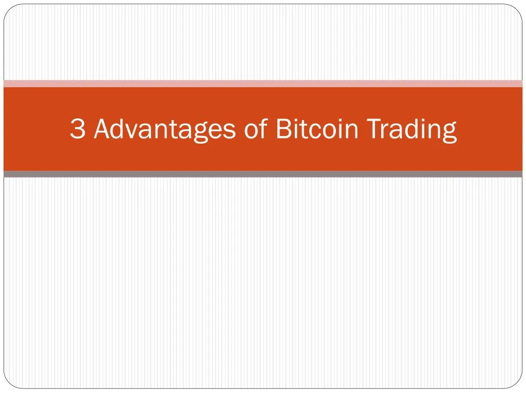 3 advantages of bitcoin futures