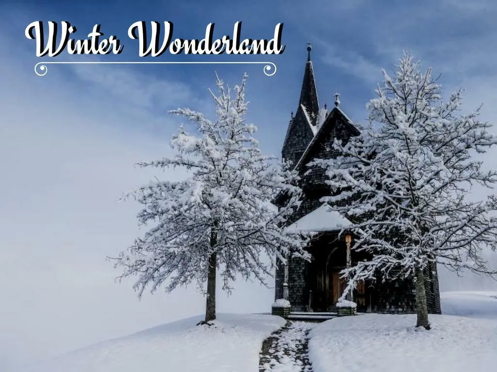 winter wonderland presentation