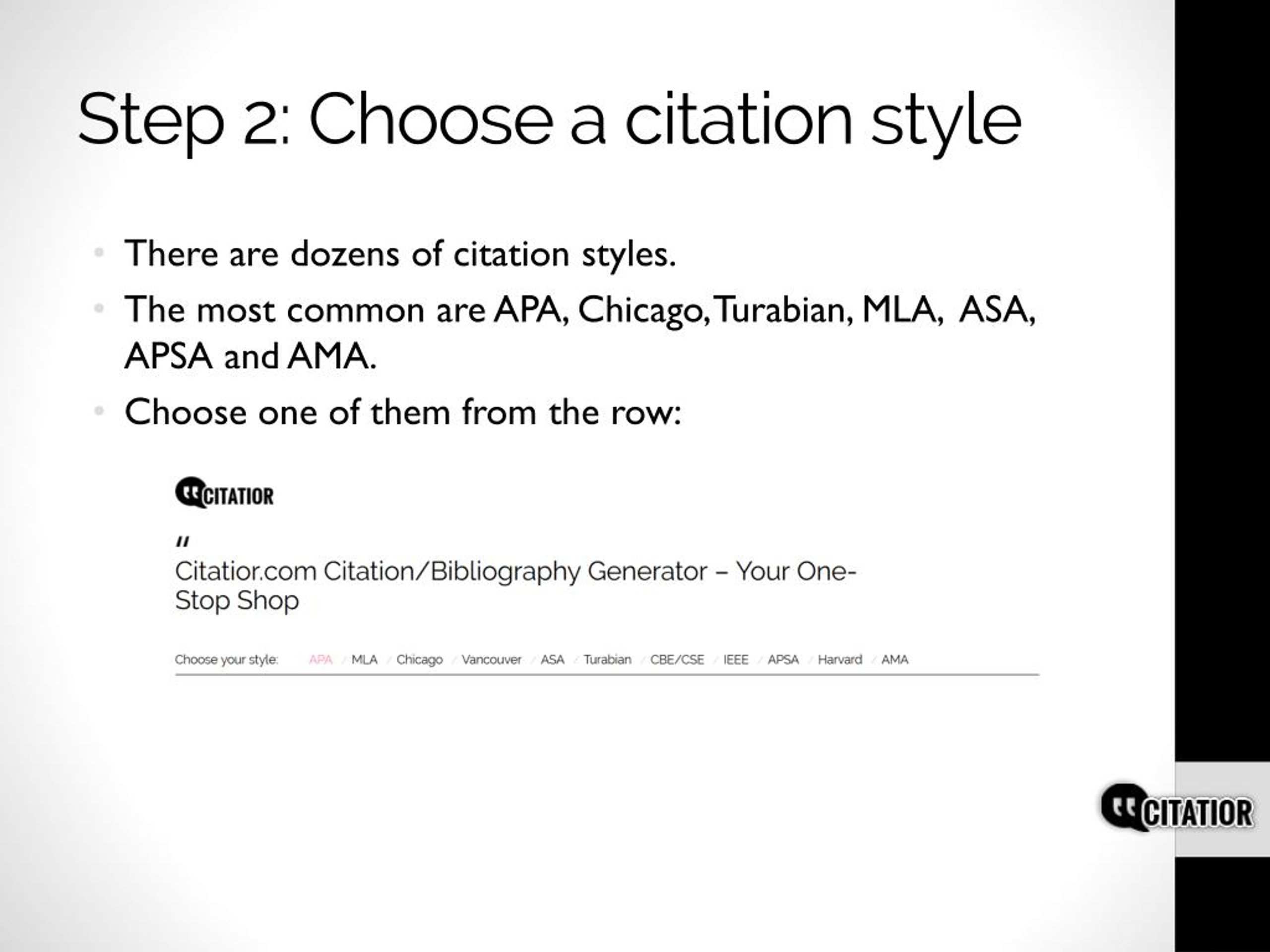powerpoint citation generator