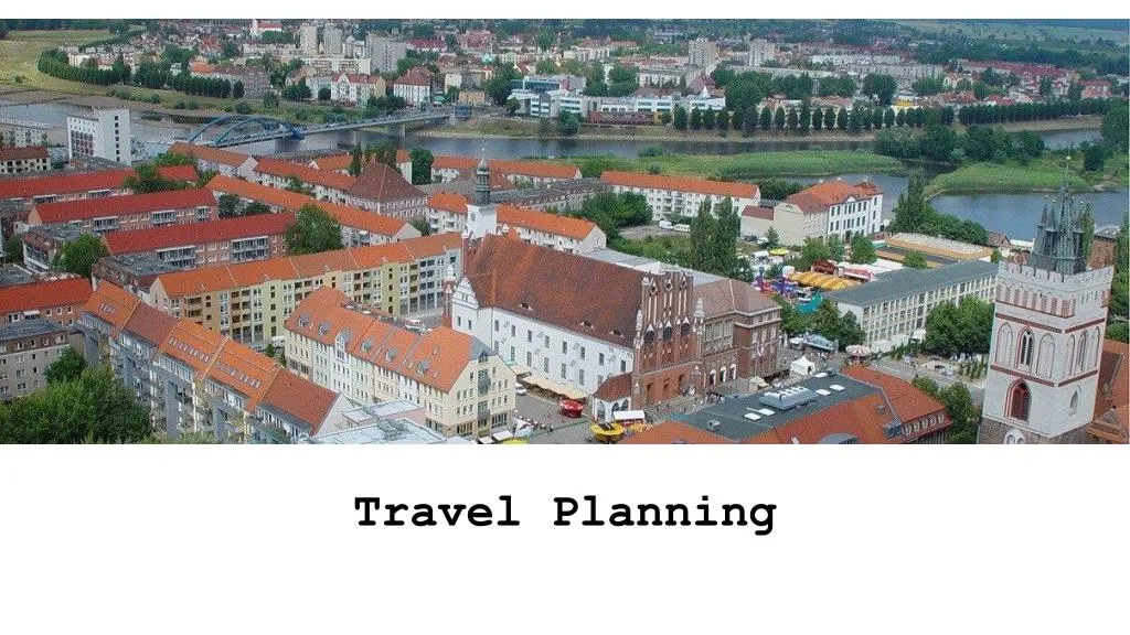 travel planning n.