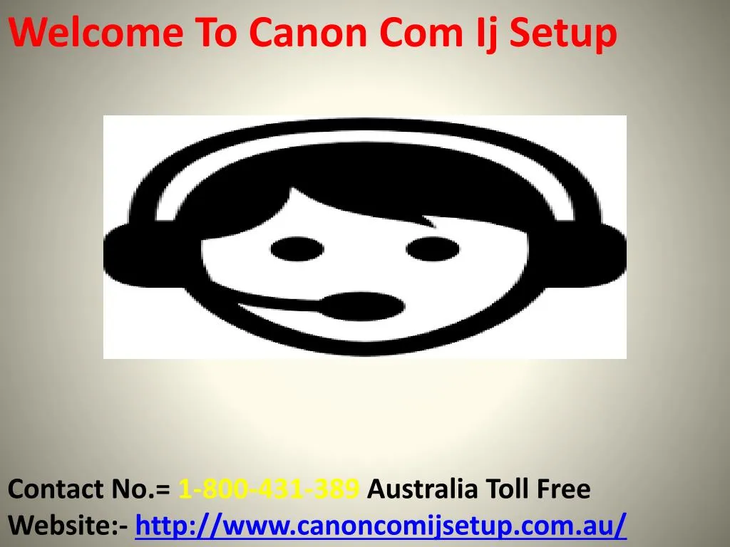 welcome to canon com ij setup n.