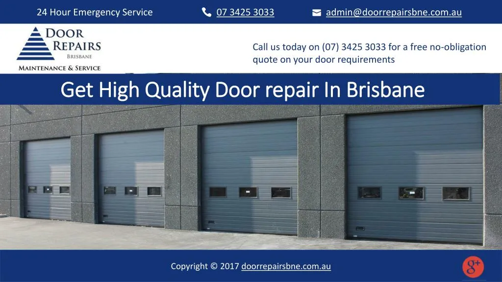 get high quality door repair in brisbane n.