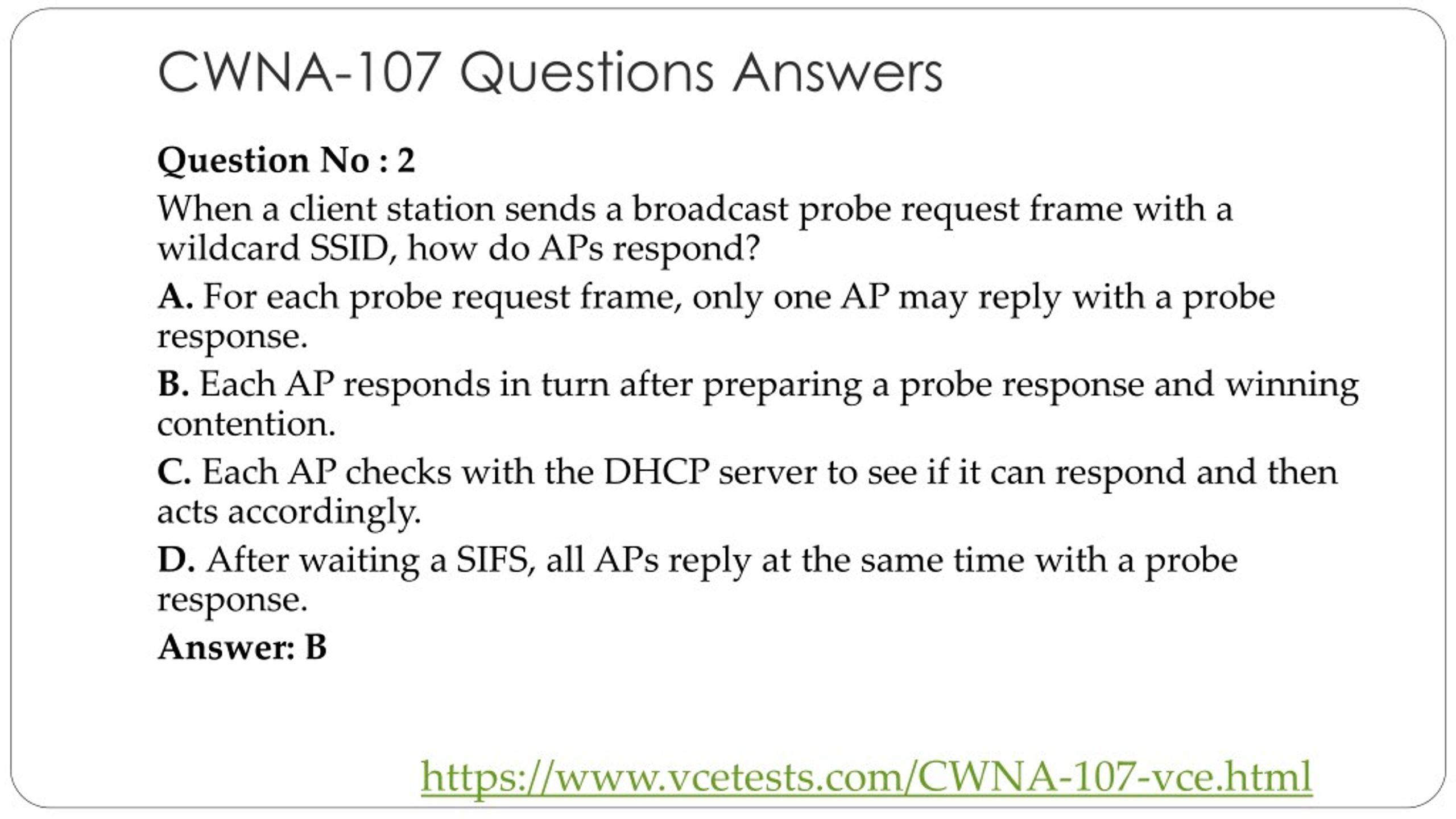 PPT - CWNA-107 Exam VCE PowerPoint Presentation, free download - ID:7773616