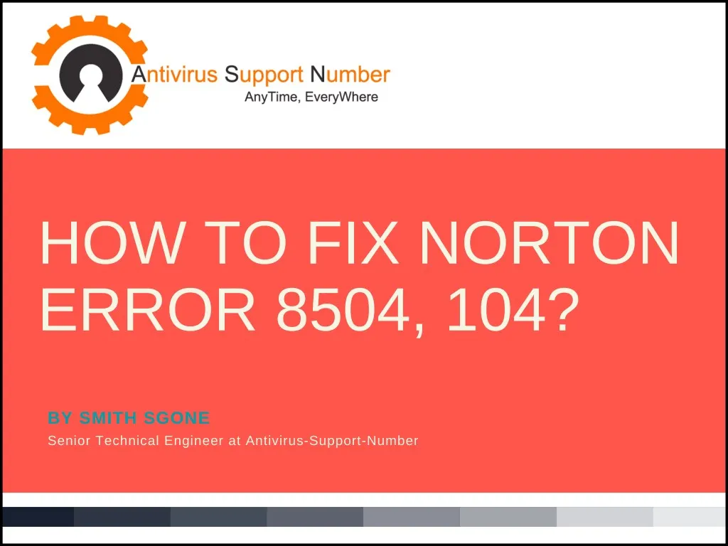 how to fix norton error 8504 104 n.