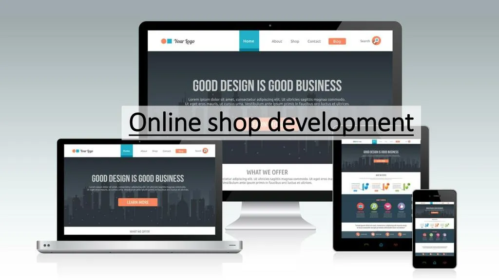 online shop development n.