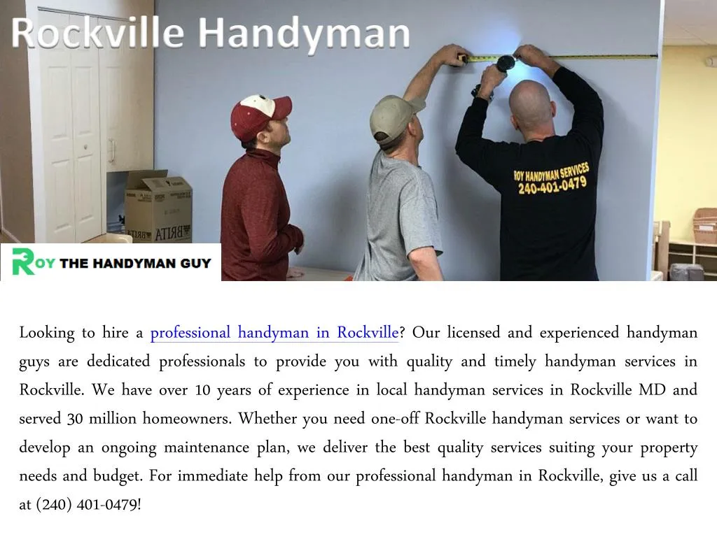 rockville handyman n.