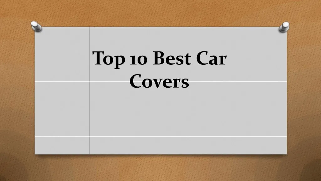 top 10 best car covers n.