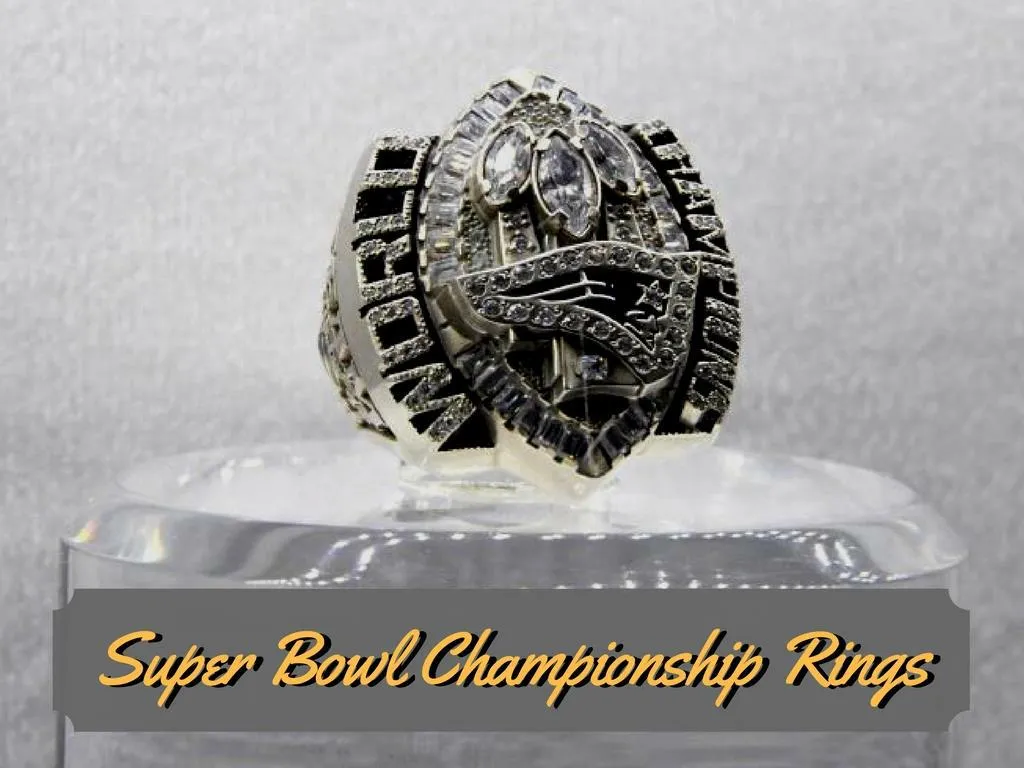 super bowl championship rings n.