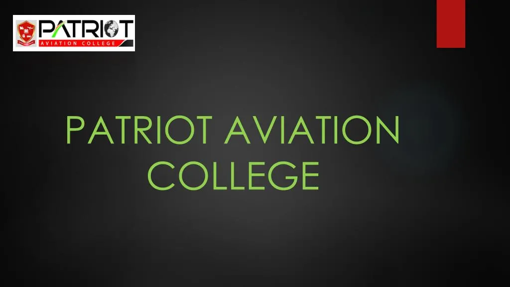 patriot aviation college n.