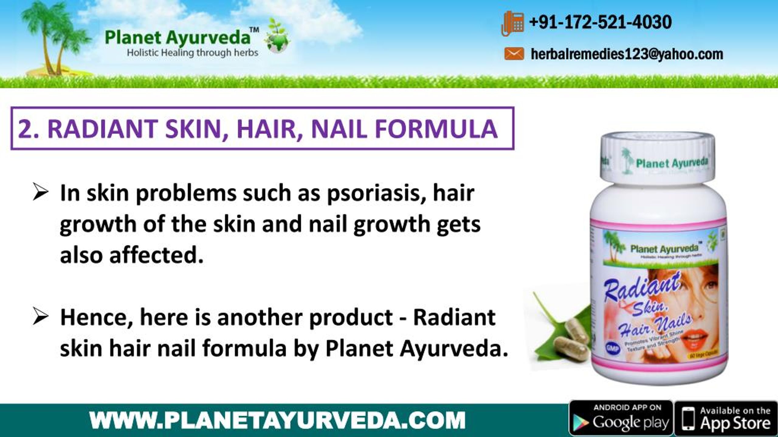 Ppt Ayurvedic Treatment Of Skin Diseases Types Causes Symptoms Powerpoint Presentation 6203