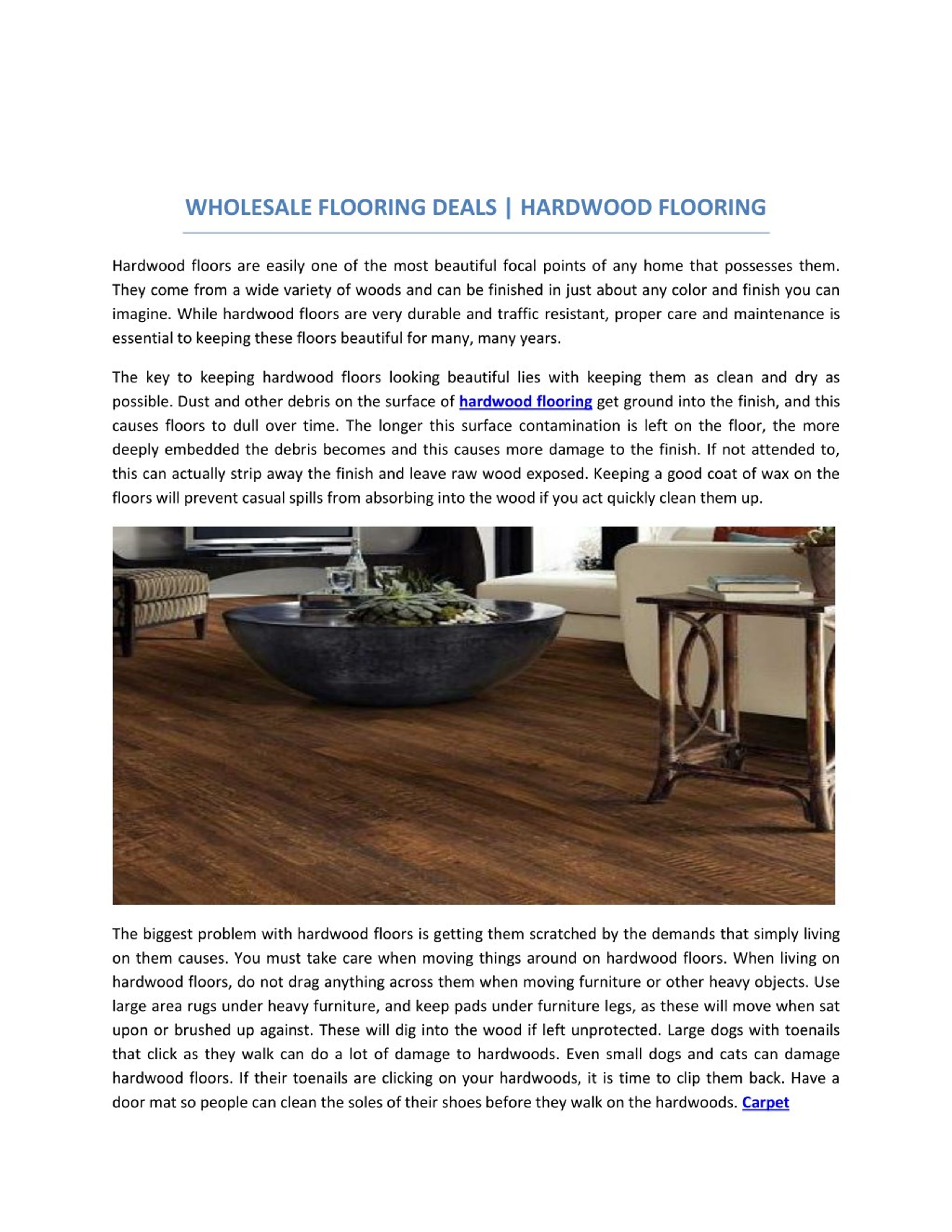 Ppt Wholesale Flooring Deals Wholesale Flooring All Laminate