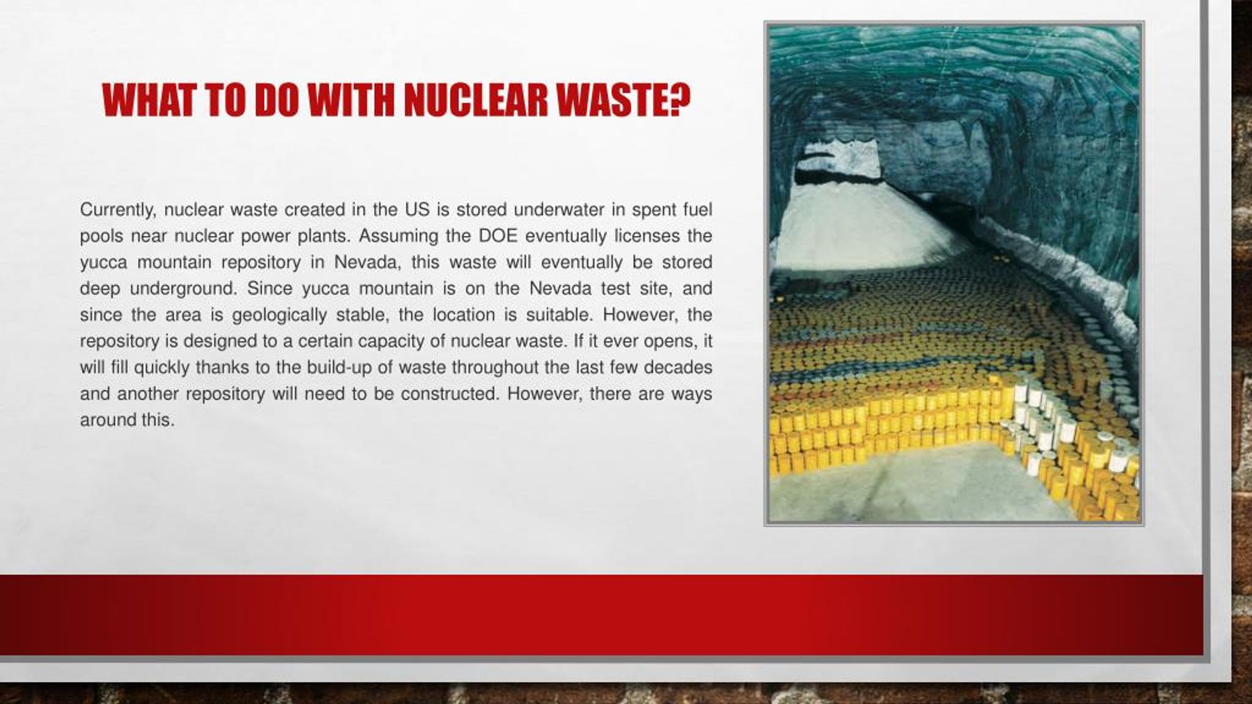 PPT Nuclear Waste Causes & Effects PowerPoint Presentation, free download ID7786724